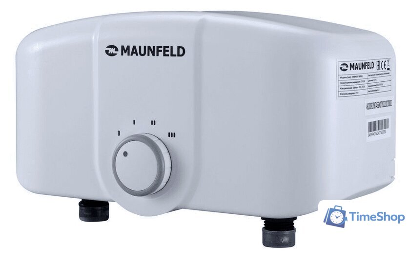 Проточный электрический водонагреватель-кран MAUNFELD MWH55IT - Изображение №1 — Интернет-магазин Time-Shop
