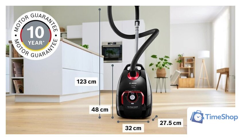Пылесос Bosch Serie 8 ProPower BGL8POW3A - Изображение №4 — Интернет-магазин Time-Shop