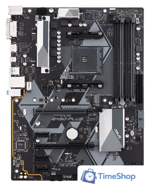 Материнская плата ASUS Prime B450-Plus - Изображение №2 — Интернет-магазин Time-Shop