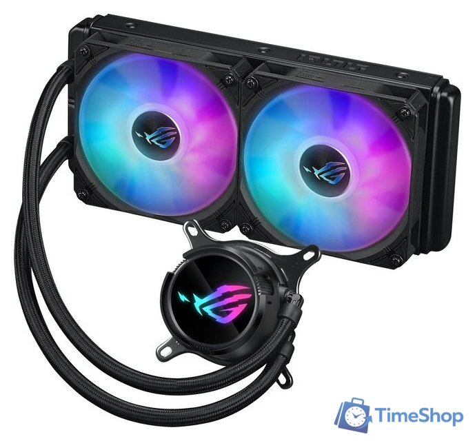 Система жидкостного охлаждения для процессора ASUS ROG Strix LC III 240 ARGB - Изображение №2 — Интернет-магазин Time-Shop