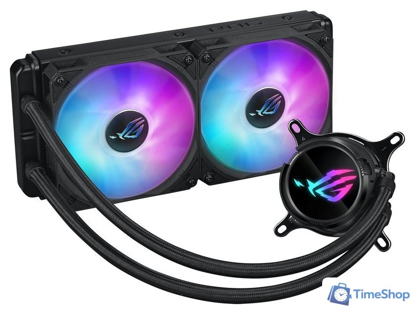 Система жидкостного охлаждения для процессора ASUS ROG Strix LC III 240 ARGB - Изображение №3 — Интернет-магазин Time-Shop