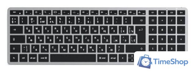 Клавиатура Satechi Slim X2 (серый) - Изображение №1 — Интернет-магазин Time-Shop