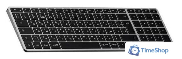 Клавиатура Satechi Slim X2 (серый) - Изображение №2 — Интернет-магазин Time-Shop