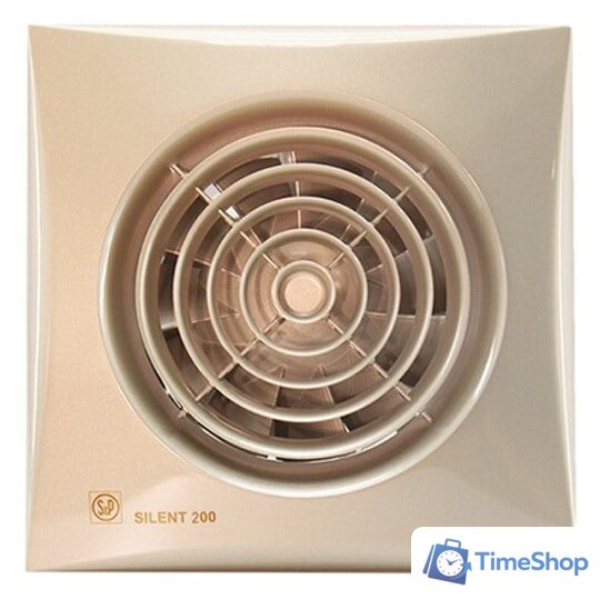 Осевой вентилятор Soler&Palau Silent-200 CZ Champagne 5210625200 - Изображение №1 — Интернет-магазин Time-Shop