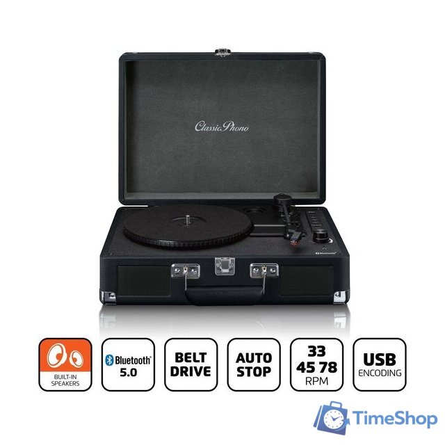 Виниловый проигрыватель Lenco TT-115 (черный) - Изображение №3 — Интернет-магазин Time-Shop