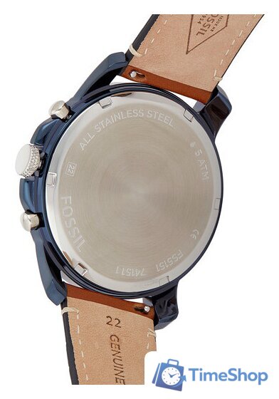 Наручные часы Fossil FS5151 - Изображение №7 — Интернет-магазин Time-Shop