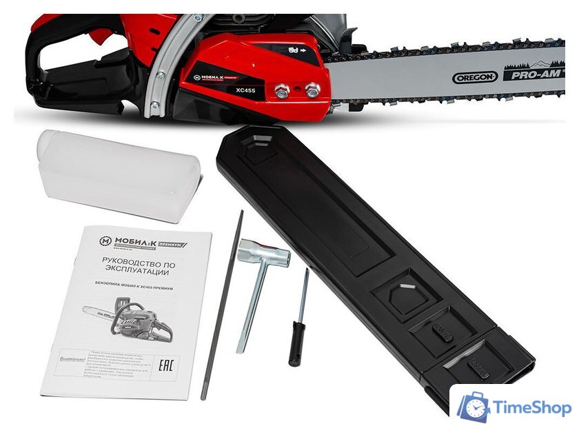 Бензопила Мобил К XC455 Премиум MBK0027199 - Изображение №7 — Интернет-магазин Time-Shop