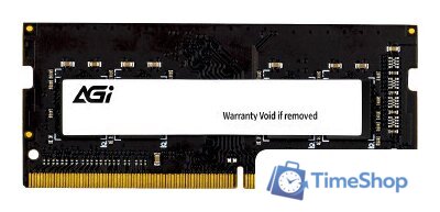 Оперативная память AGI SD138 16ГБ DDR4 SODIMM 2666 МГц AGI266616SD138 - Изображение №1 — Интернет-магазин Time-Shop