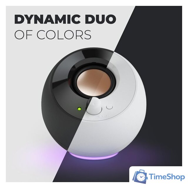 Акустика Creative Pebble SE (белый) - Изображение №4 — Интернет-магазин Time-Shop