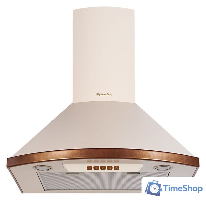 Кухонная вытяжка KUPPERSBERG Bona 60 C Bronze - Изображение №1 — Интернет-магазин Time-Shop
