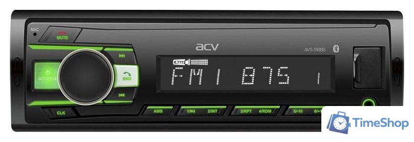 USB-магнитола ACV AVS-918BG - Изображение №1 — Интернет-магазин Time-Shop