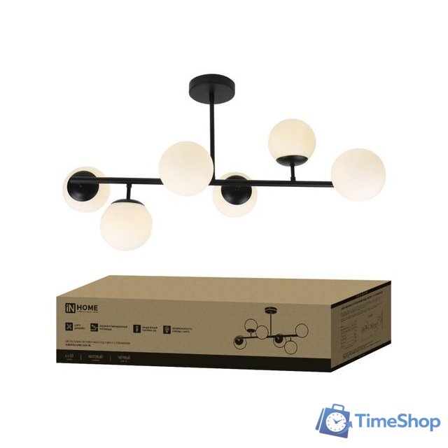 Люстра средней высоты In Home Aurora Luna-6G9-BL 6хG9 4690612062747 - Изображение №2 — Интернет-магазин Time-Shop