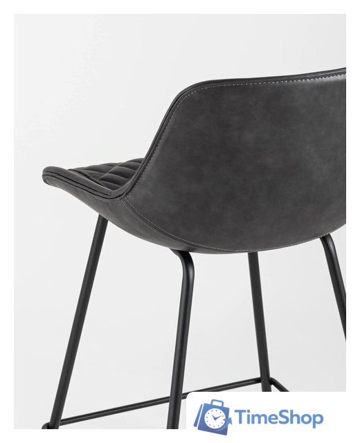 Стул Stool Group Стул полубарный TEXAS экокожа (серый) - Изображение №7 — Интернет-магазин Time-Shop