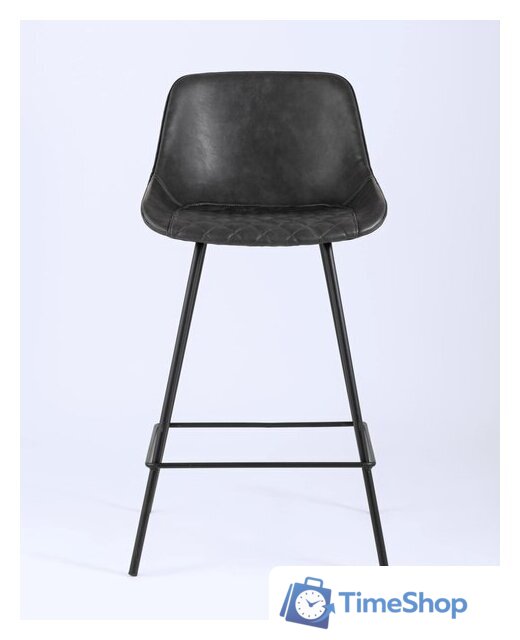 Стул Stool Group Стул полубарный TEXAS экокожа (серый) - Изображение №4 — Интернет-магазин Time-Shop