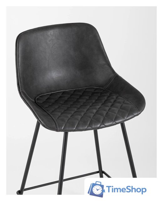 Стул Stool Group Стул полубарный TEXAS экокожа (серый) - Изображение №8 — Интернет-магазин Time-Shop