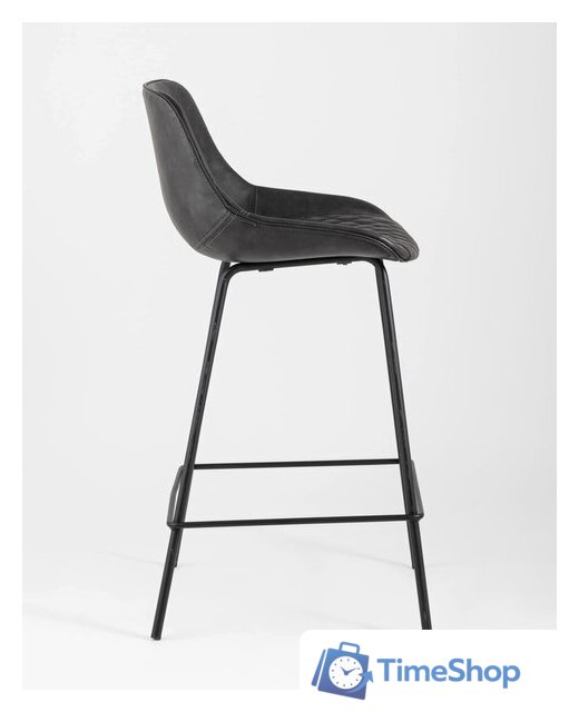 Стул Stool Group Стул полубарный TEXAS экокожа (серый) - Изображение №3 — Интернет-магазин Time-Shop