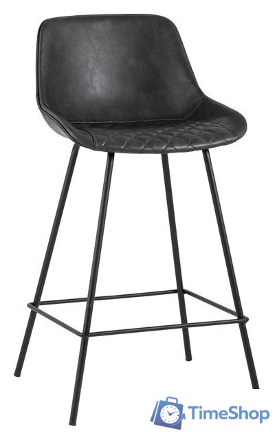 Стул Stool Group Стул полубарный TEXAS экокожа (серый) - Изображение №1 — Интернет-магазин Time-Shop