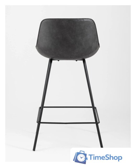 Стул Stool Group Стул полубарный TEXAS экокожа (серый) - Изображение №5 — Интернет-магазин Time-Shop