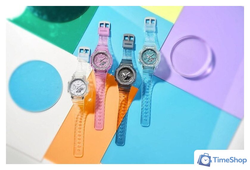 Наручные часы Casio G-Shock GMA-S2100SK-2A - Изображение №4 — Интернет-магазин Time-Shop