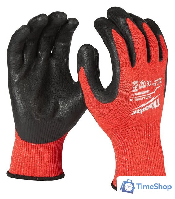 Перчатки хозяйственные Milwaukee Cut level 3/C 11/XXL 4932471423 - Изображение №1 — Интернет-магазин Time-Shop
