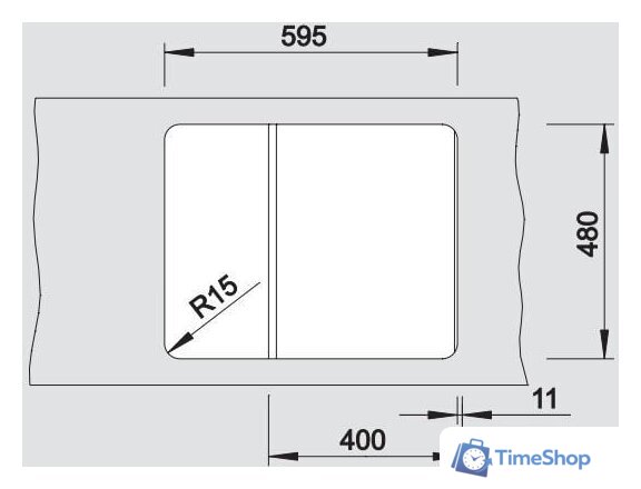 Кухонная мойка Blanco Zia 40 S 526006 (черный) - Изображение №6 — Интернет-магазин Time-Shop