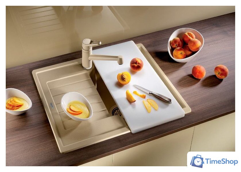 Кухонная мойка Blanco Zia 40 S 526006 (черный) - Изображение №4 — Интернет-магазин Time-Shop