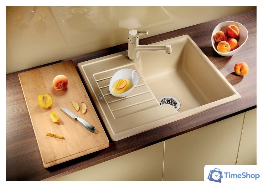 Кухонная мойка Blanco Zia 40 S 526006 (черный) - Изображение №2 — Интернет-магазин Time-Shop