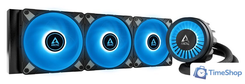 Система жидкостного охлаждения для процессора Arctic Liquid Freezer III 360 A-RGB Black ACFRE00144A - Изображение №9 — Интернет-магазин Time-Shop