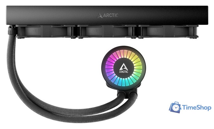 Система жидкостного охлаждения для процессора Arctic Liquid Freezer III 360 A-RGB Black ACFRE00144A - Изображение №5 — Интернет-магазин Time-Shop