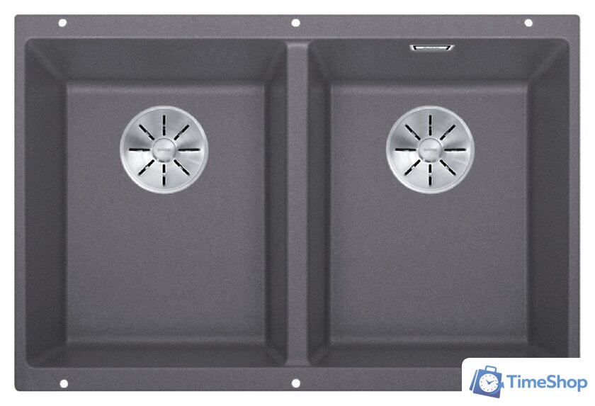 Кухонная мойка Blanco Subline 350/350-U (темная скала) - Изображение №1 — Интернет-магазин Time-Shop