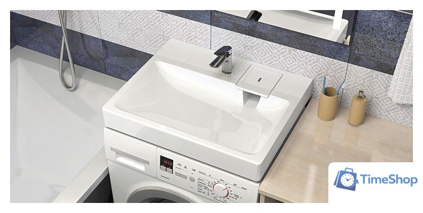 Умывальник MARRBAXX Стайл V50 (белый D1, с кронштейном, без сифона) - Изображение №2 — Интернет-магазин Time-Shop