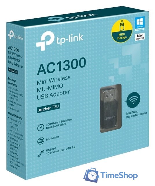 Wi-Fi адаптер TP-Link Archer T3U - Изображение №2 — Интернет-магазин Time-Shop