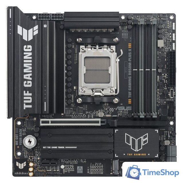 Материнская плата ASUS TUF Gaming B850M-Plus II - Изображение №1 — Интернет-магазин Time-Shop