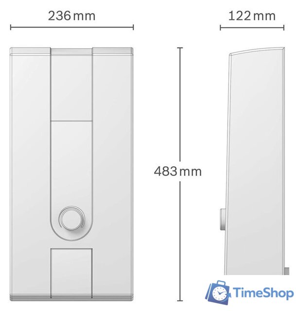 Проточный электрический водонагреватель Bosch TR5000 21/24 EB - Изображение №3 — Интернет-магазин Time-Shop