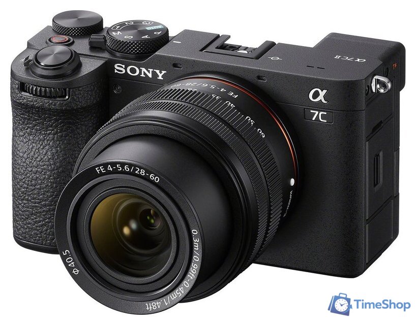 Беззеркальный фотоаппарат Sony Alpha a7C II Kit 28-60mm (черный) - Изображение №9 — Интернет-магазин Time-Shop