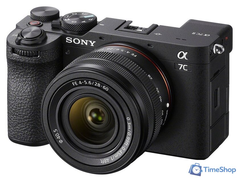 Беззеркальный фотоаппарат Sony Alpha a7C II Kit 28-60mm (черный) - Изображение №1 — Интернет-магазин Time-Shop