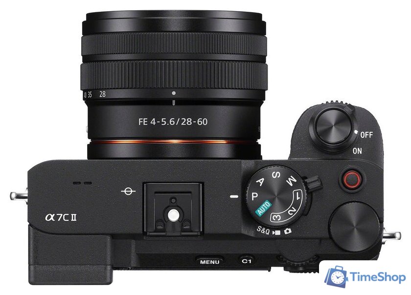 Беззеркальный фотоаппарат Sony Alpha a7C II Kit 28-60mm (черный) - Изображение №3 — Интернет-магазин Time-Shop