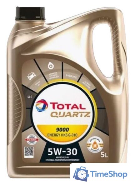 Моторное масло Total Quartz 9000 HKR 5W-30 5л - Изображение №1 — Интернет-магазин Time-Shop