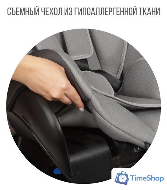 Детское автокресло Zlatek Галеон Lux KRES4009 (светло-серый) - Изображение №6 — Интернет-магазин Time-Shop