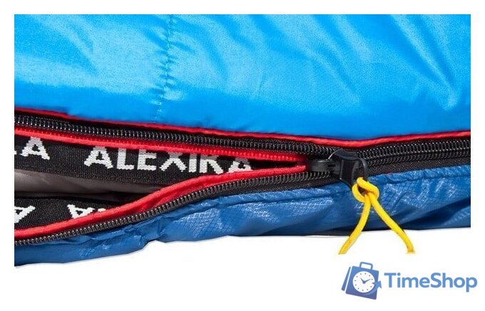 Спальный мешок AlexikA Forester Compact (синий, левая молния) - Изображение №7 — Интернет-магазин Time-Shop