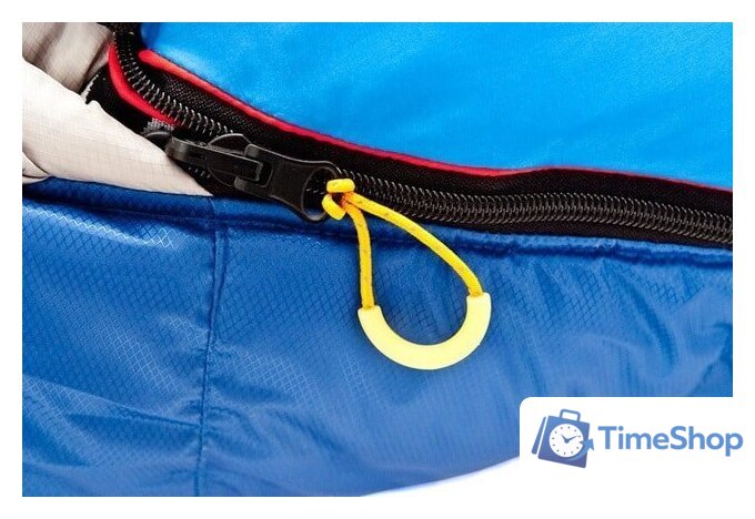 Спальный мешок AlexikA Forester Compact (синий, левая молния) - Изображение №13 — Интернет-магазин Time-Shop