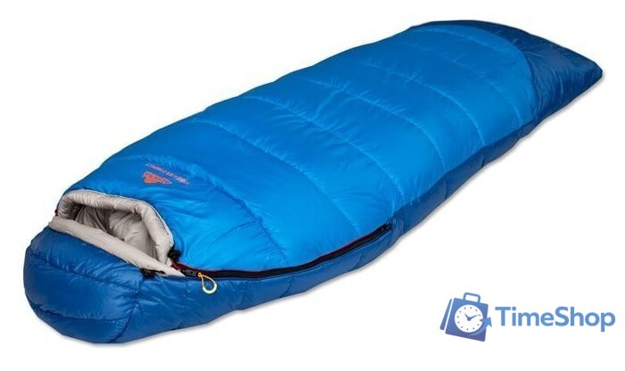 Спальный мешок AlexikA Forester Compact (синий, левая молния) - Изображение №2 — Интернет-магазин Time-Shop