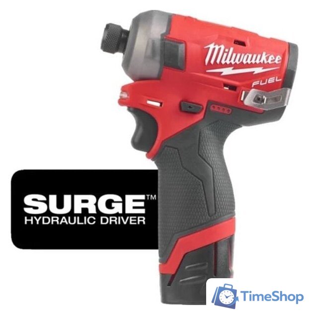 Винтоверт Milwaukee M12 FQID-202X 4933464973 (с 2-мя АКБ, кейс) - Изображение №2 — Интернет-магазин Time-Shop