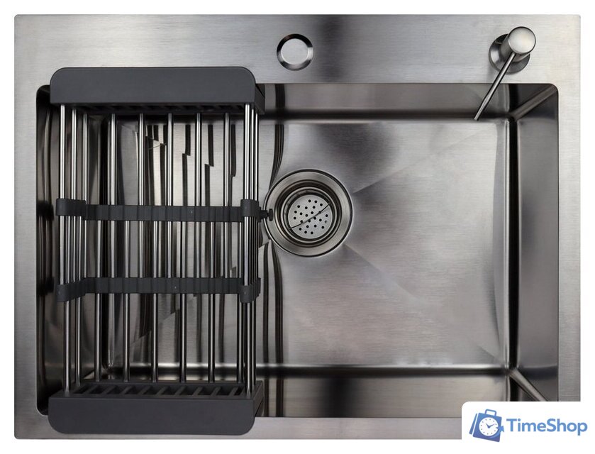 Кухонная мойка Berge 6045 Premium (сатин) - Изображение №6 — Интернет-магазин Time-Shop