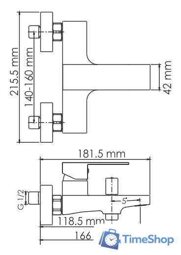 Смеситель Wasserkraft Abens 2001 - Изображение №7 — Интернет-магазин Time-Shop