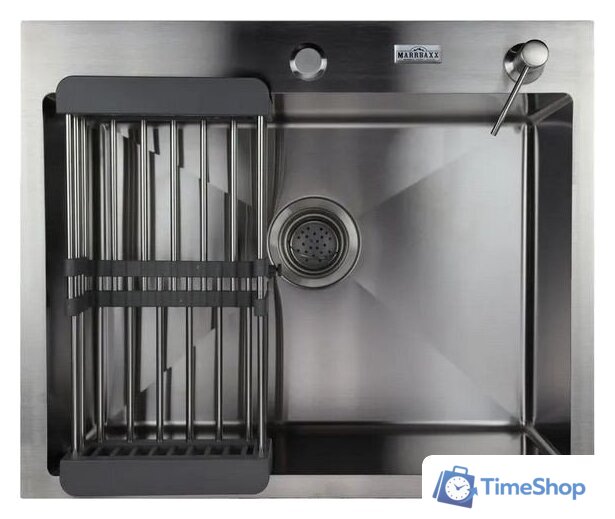 Кухонная мойка MARRBAXX C6050-R (стальной/нержавеющая сталь) - Изображение №2 — Интернет-магазин Time-Shop