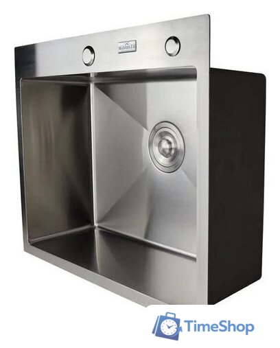 Кухонная мойка MARRBAXX C6050-R (стальной/нержавеющая сталь) - Изображение №4 — Интернет-магазин Time-Shop