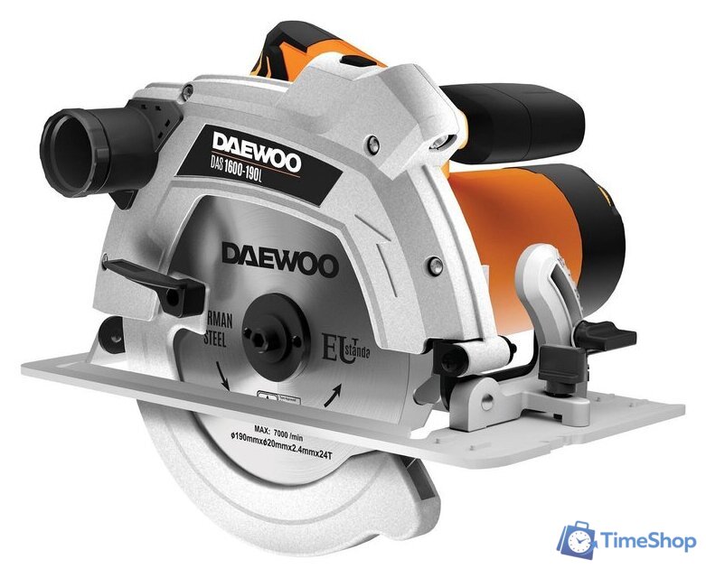 Дисковая (циркулярная) пила Daewoo Power DAS 1600-190L - Изображение №1 — Интернет-магазин Time-Shop