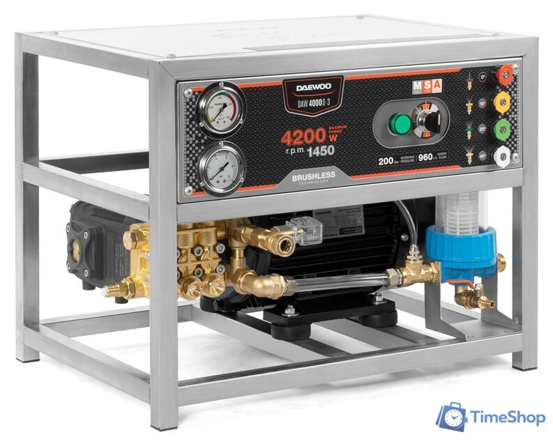 Мойка высокого давления Daewoo Power DAW 4000S-3 - Изображение №1 — Интернет-магазин Time-Shop