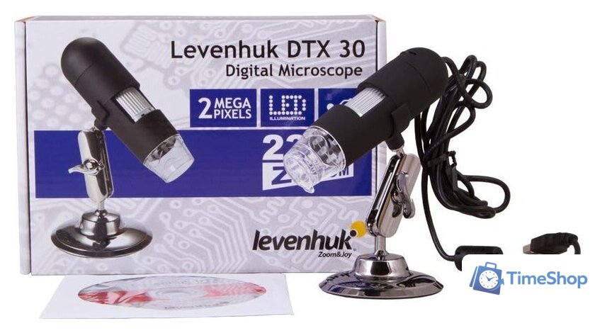 Микроскоп Levenhuk DTX 30 61020 - Изображение №2 — Интернет-магазин Time-Shop